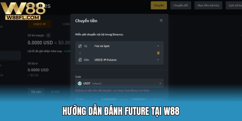 Hướng dẫn đánh future tại W88