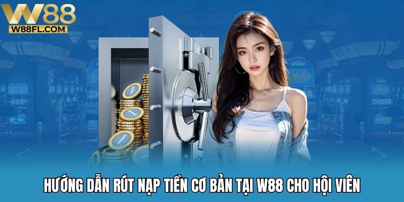 Hướng dẫn rút nạp tiền cơ bản tại W88 cho hội viên
