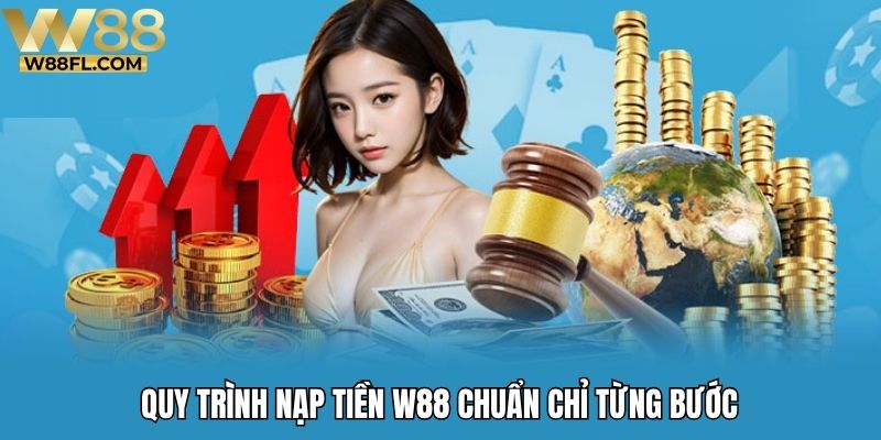 Quy trình nạp tiền W88 chuẩn chỉ từng bước